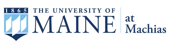 The University of Maine at Machias primary logo